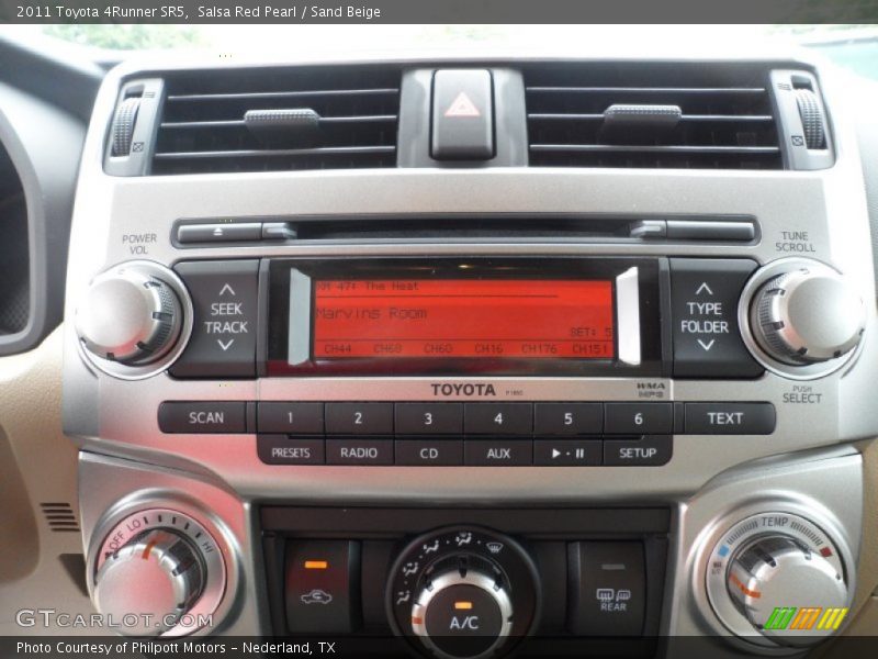Salsa Red Pearl / Sand Beige 2011 Toyota 4Runner SR5