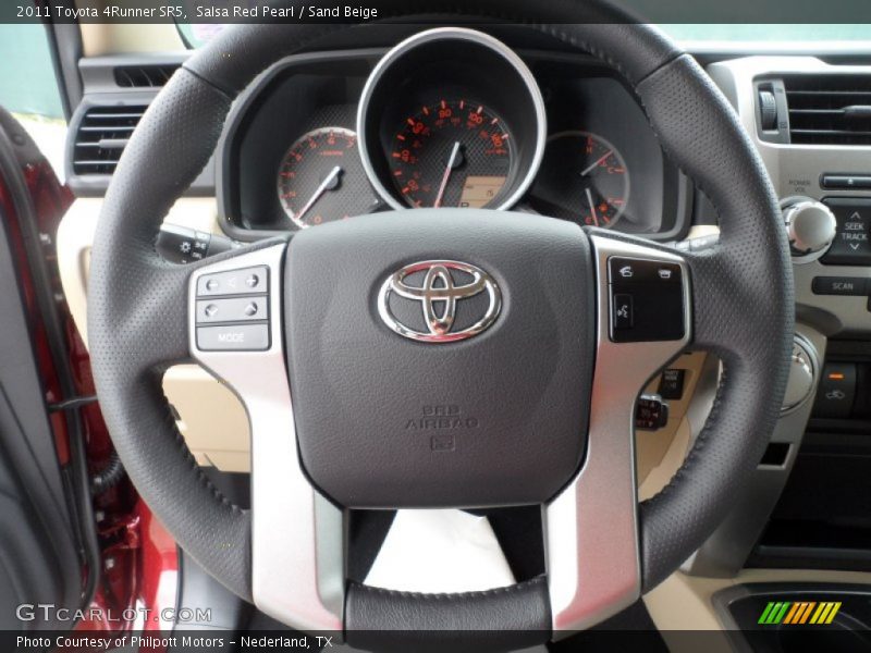 Salsa Red Pearl / Sand Beige 2011 Toyota 4Runner SR5