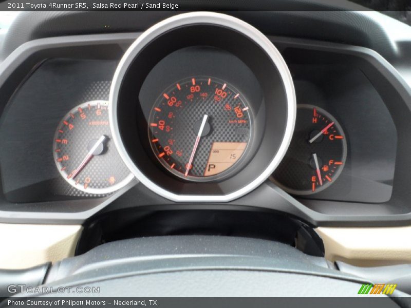 Salsa Red Pearl / Sand Beige 2011 Toyota 4Runner SR5