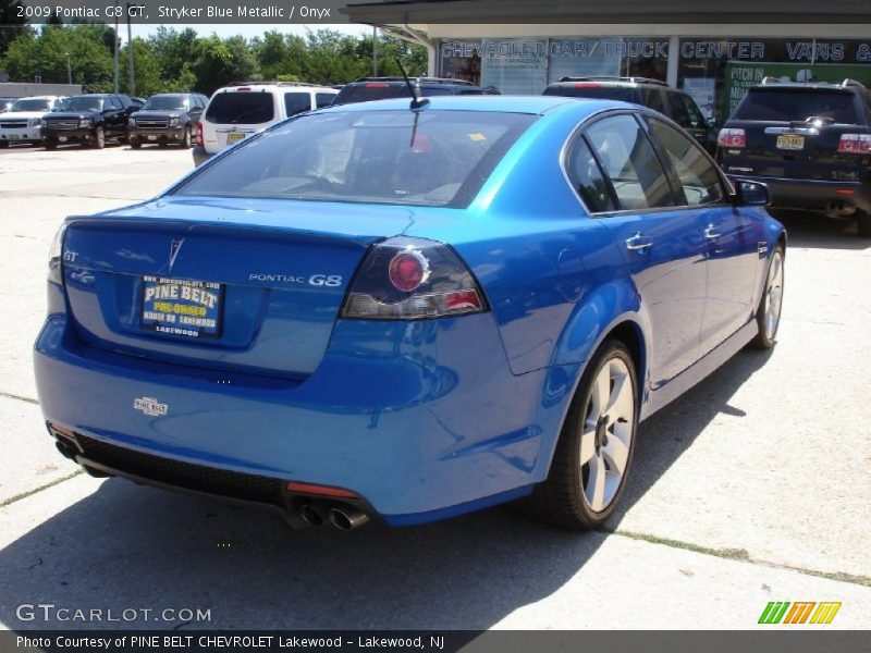  2009 G8 GT Stryker Blue Metallic