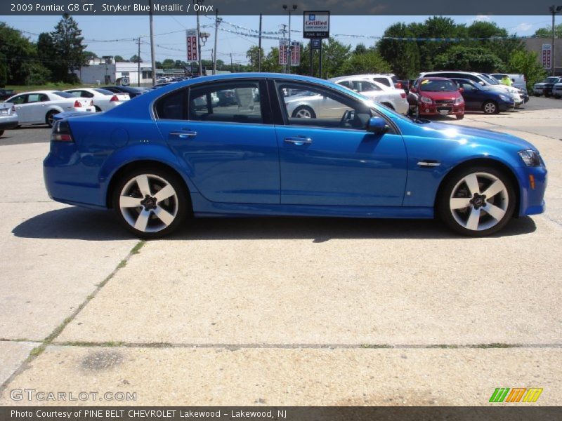  2009 G8 GT Stryker Blue Metallic