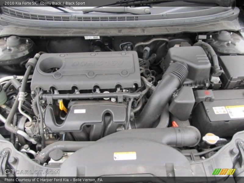 Ebony Black / Black Sport 2010 Kia Forte SX