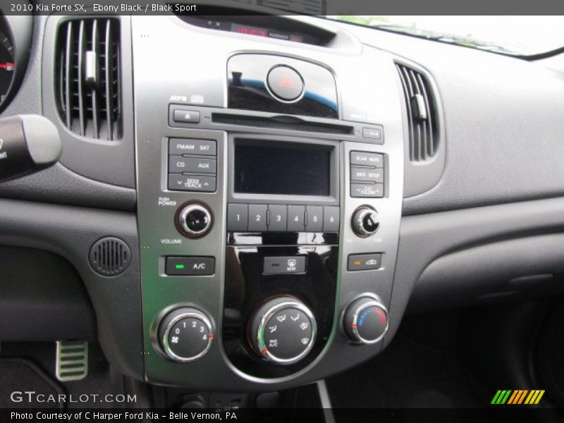 Ebony Black / Black Sport 2010 Kia Forte SX