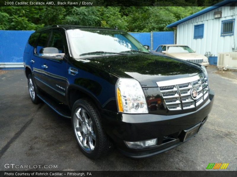 Black Raven / Ebony 2008 Cadillac Escalade AWD