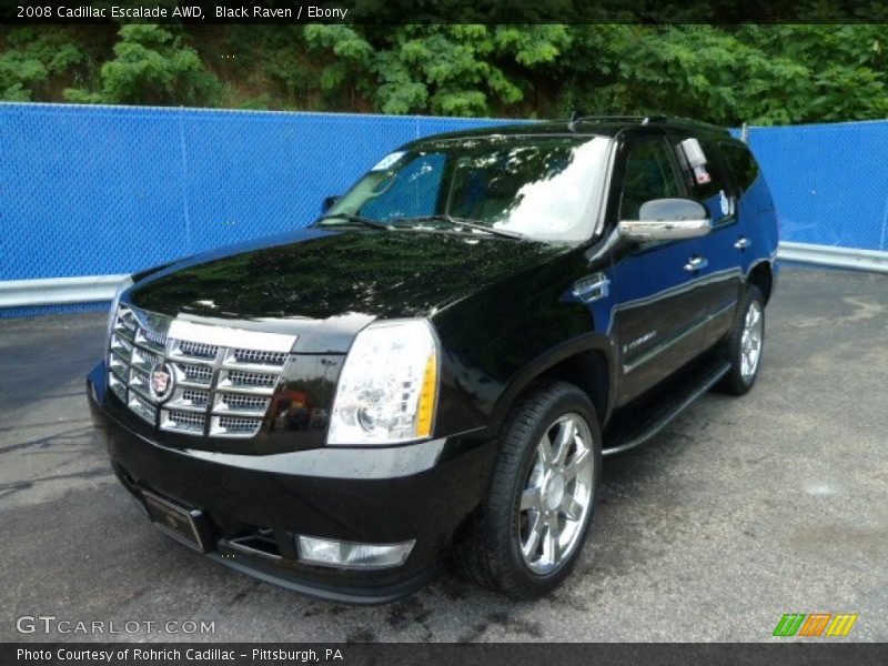 Black Raven / Ebony 2008 Cadillac Escalade AWD
