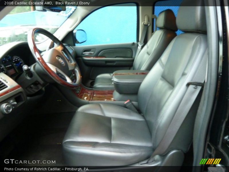 Black Raven / Ebony 2008 Cadillac Escalade AWD