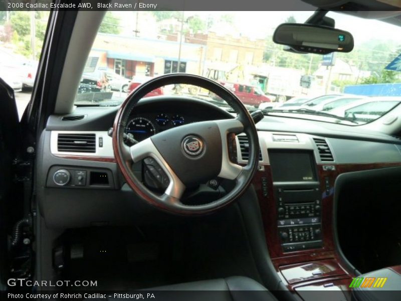 Black Raven / Ebony 2008 Cadillac Escalade AWD