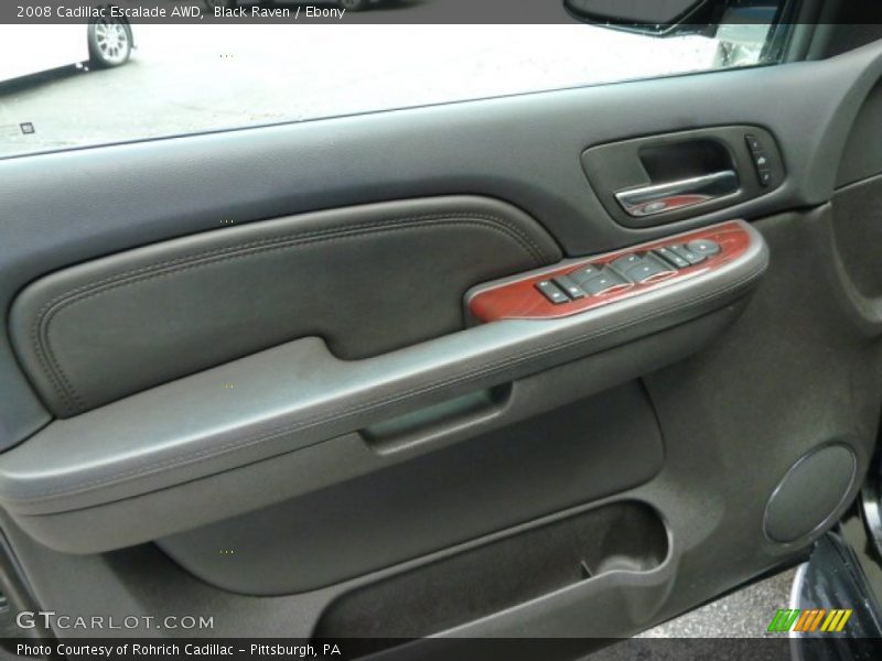 Black Raven / Ebony 2008 Cadillac Escalade AWD