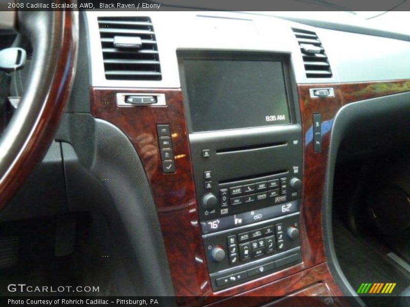 Black Raven / Ebony 2008 Cadillac Escalade AWD