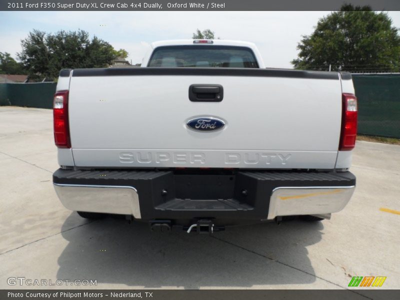 Oxford White / Steel 2011 Ford F350 Super Duty XL Crew Cab 4x4 Dually