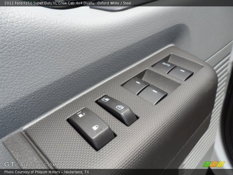 Oxford White / Steel 2011 Ford F350 Super Duty XL Crew Cab 4x4 Dually