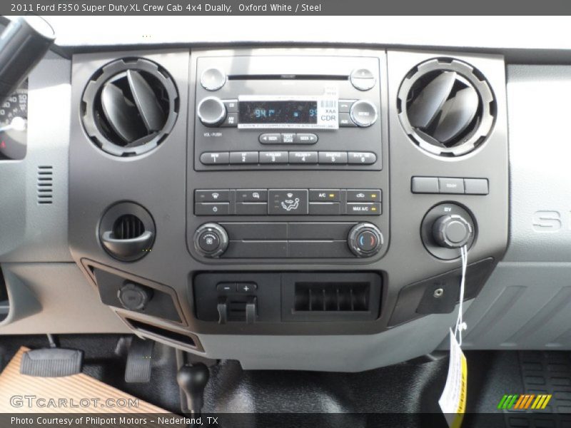 Oxford White / Steel 2011 Ford F350 Super Duty XL Crew Cab 4x4 Dually