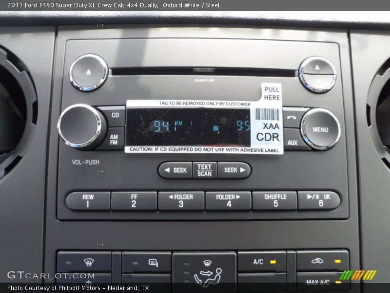 Oxford White / Steel 2011 Ford F350 Super Duty XL Crew Cab 4x4 Dually