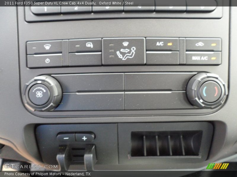 Oxford White / Steel 2011 Ford F350 Super Duty XL Crew Cab 4x4 Dually