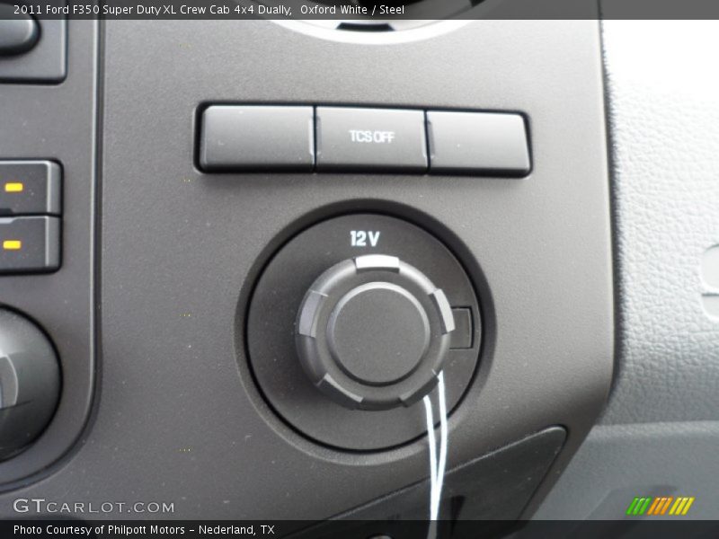 Oxford White / Steel 2011 Ford F350 Super Duty XL Crew Cab 4x4 Dually