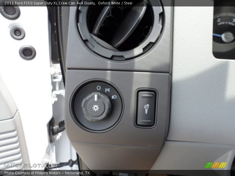 Oxford White / Steel 2011 Ford F350 Super Duty XL Crew Cab 4x4 Dually