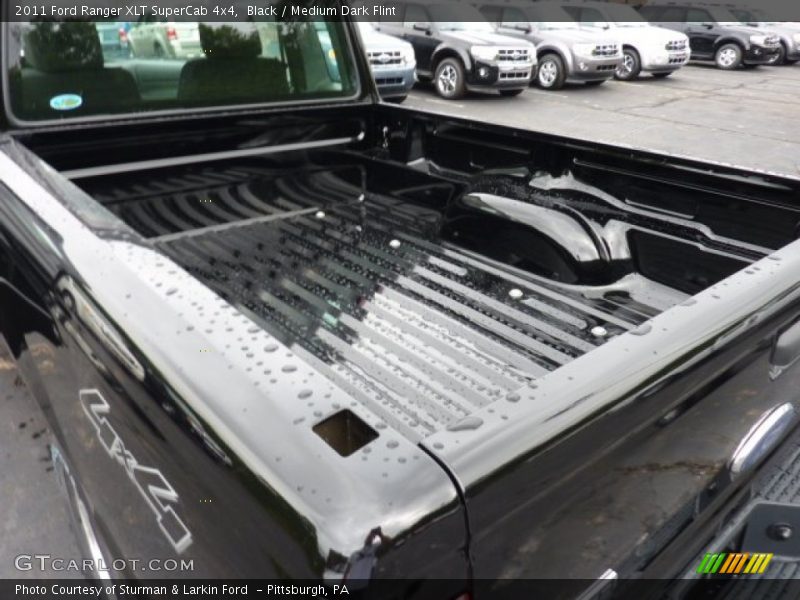 Black / Medium Dark Flint 2011 Ford Ranger XLT SuperCab 4x4