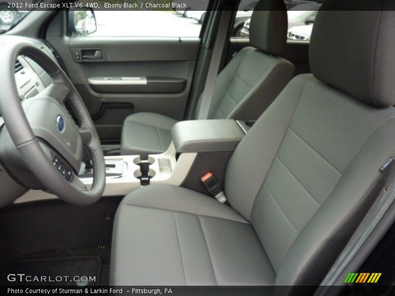 Ebony Black / Charcoal Black 2012 Ford Escape XLT V6 4WD