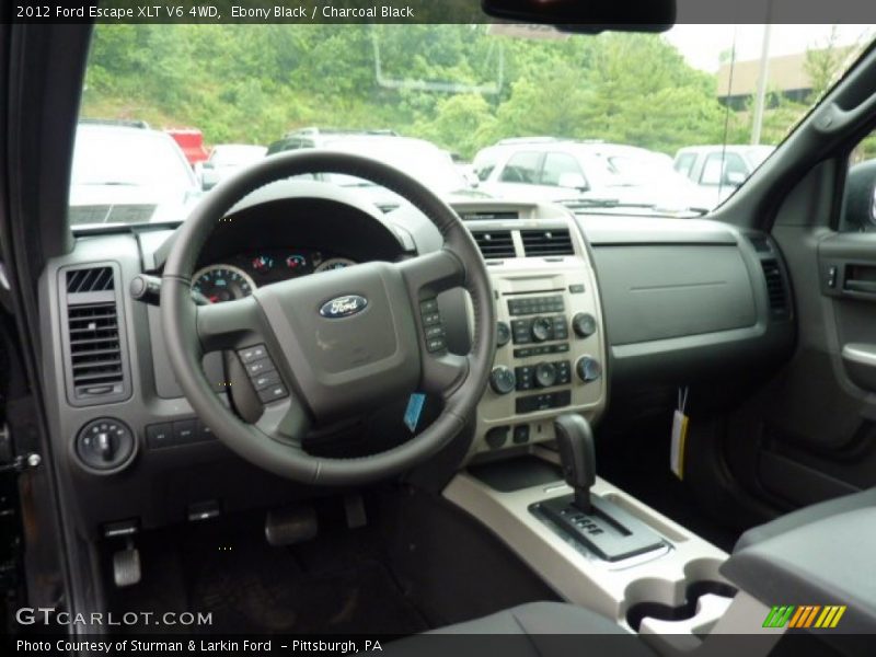 Dashboard of 2012 Escape XLT V6 4WD