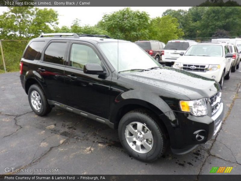 Front 3/4 View of 2012 Escape Limited