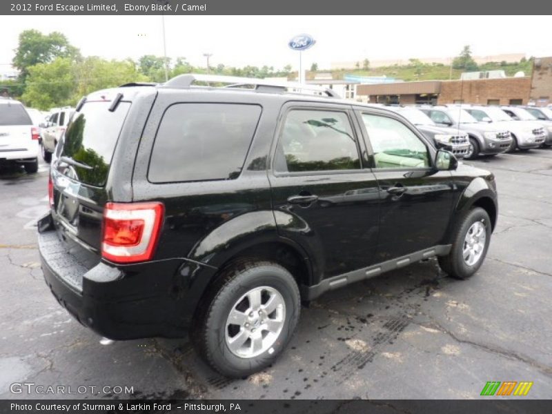  2012 Escape Limited Ebony Black