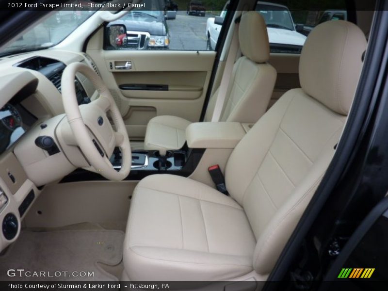  2012 Escape Limited Camel Interior