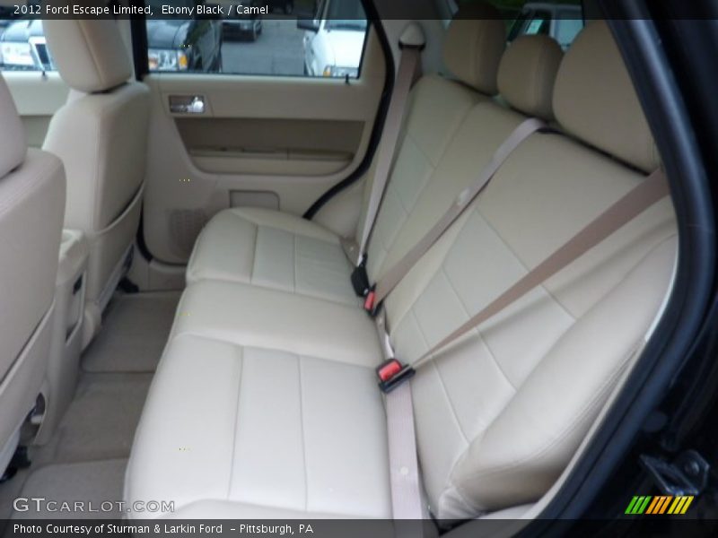  2012 Escape Limited Camel Interior