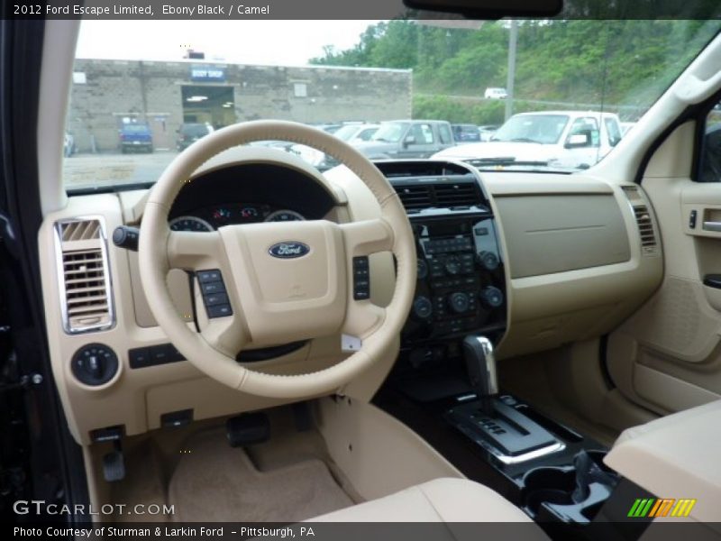 Dashboard of 2012 Escape Limited