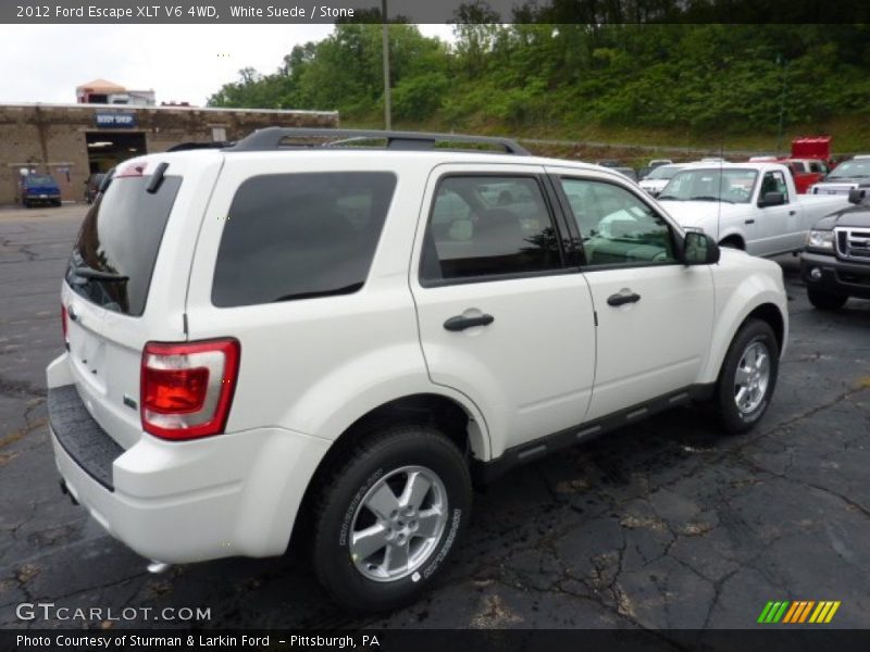 White Suede / Stone 2012 Ford Escape XLT V6 4WD