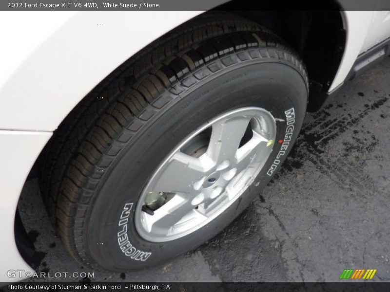 White Suede / Stone 2012 Ford Escape XLT V6 4WD