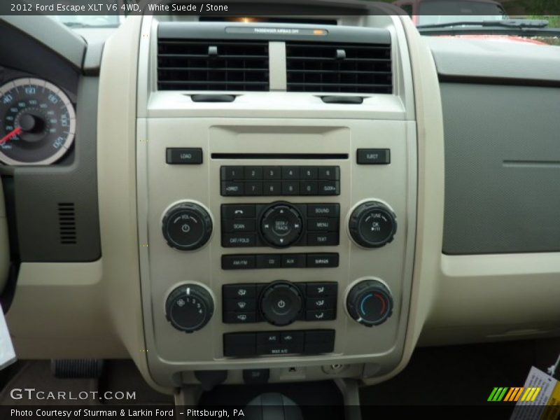 Controls of 2012 Escape XLT V6 4WD
