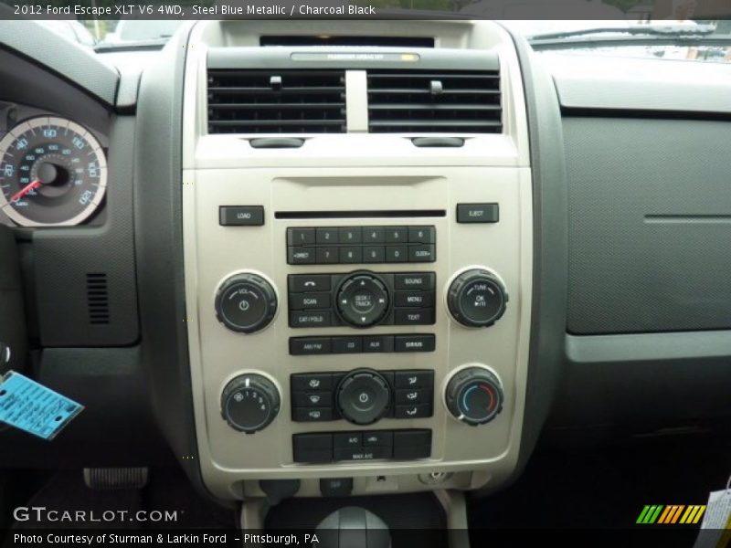 Controls of 2012 Escape XLT V6 4WD