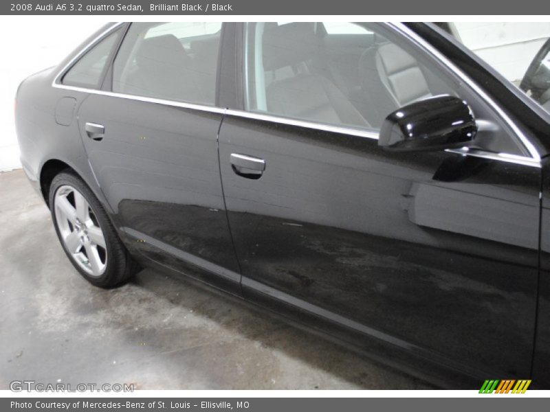 Brilliant Black / Black 2008 Audi A6 3.2 quattro Sedan