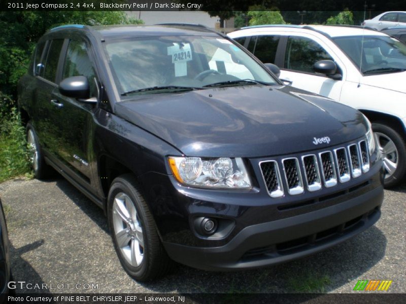 Blackberry Pearl / Dark Slate Gray 2011 Jeep Compass 2.4 4x4