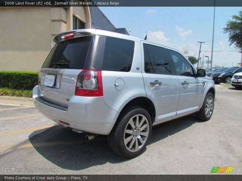Zermatt Silver Metallic / Alpaca Beige 2008 Land Rover LR2 HSE