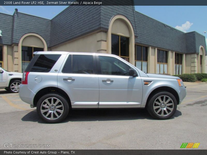 Zermatt Silver Metallic / Alpaca Beige 2008 Land Rover LR2 HSE