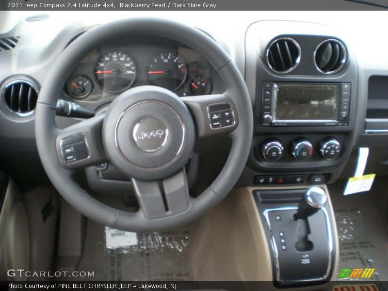 Blackberry Pearl / Dark Slate Gray 2011 Jeep Compass 2.4 Latitude 4x4