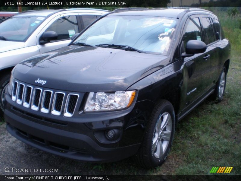 Blackberry Pearl / Dark Slate Gray 2011 Jeep Compass 2.4 Latitude