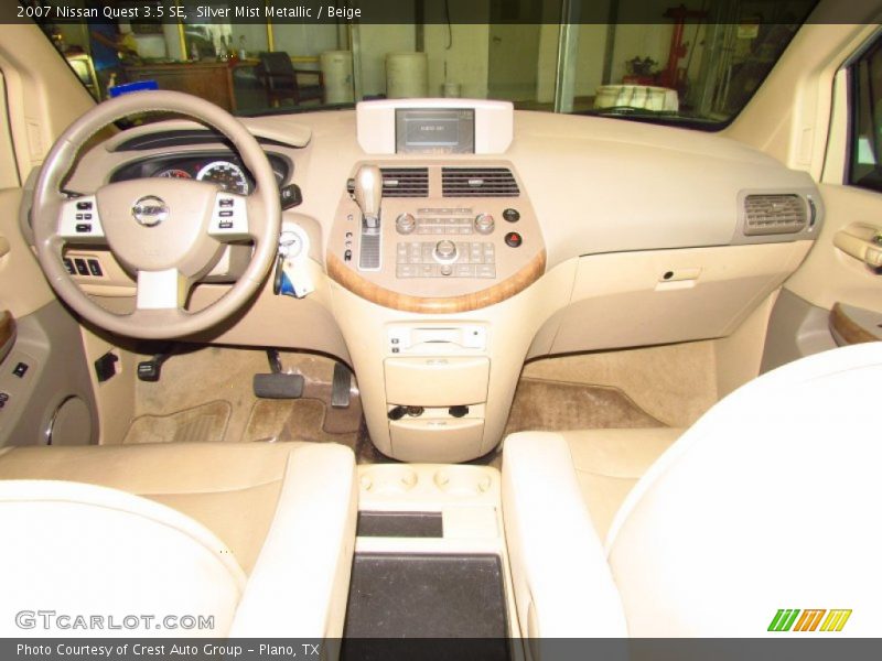Silver Mist Metallic / Beige 2007 Nissan Quest 3.5 SE