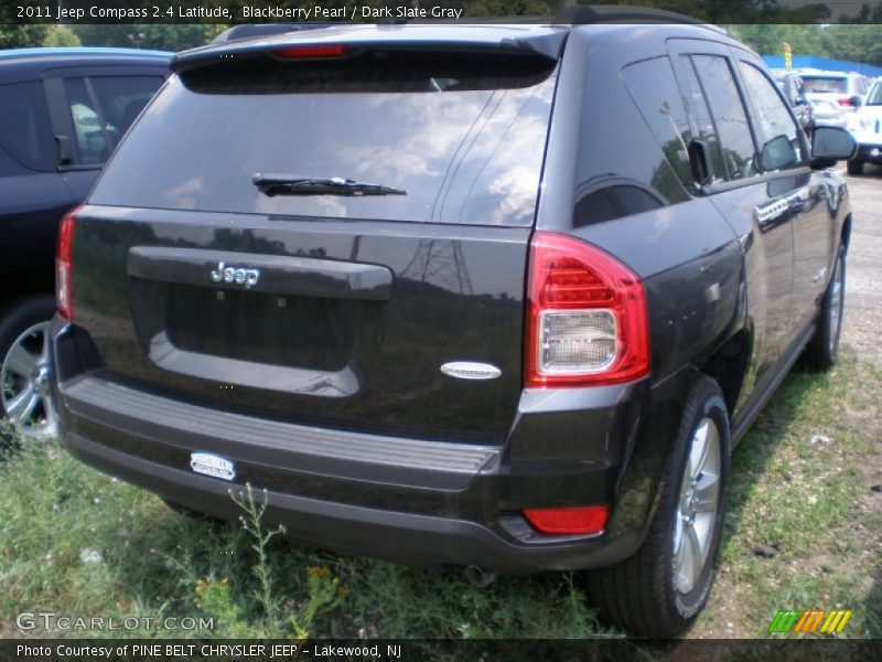 Blackberry Pearl / Dark Slate Gray 2011 Jeep Compass 2.4 Latitude