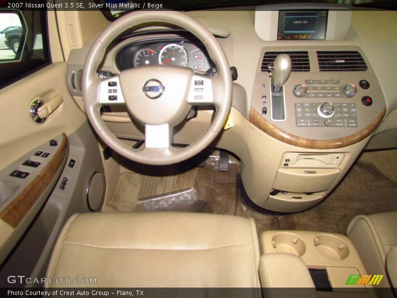 Silver Mist Metallic / Beige 2007 Nissan Quest 3.5 SE