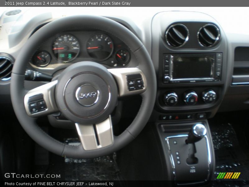 Blackberry Pearl / Dark Slate Gray 2011 Jeep Compass 2.4 Latitude