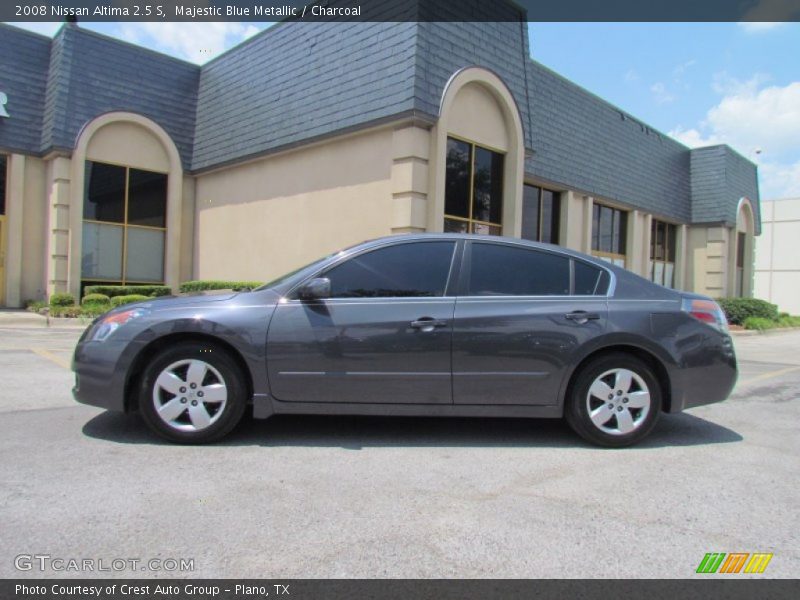 Majestic Blue Metallic / Charcoal 2008 Nissan Altima 2.5 S