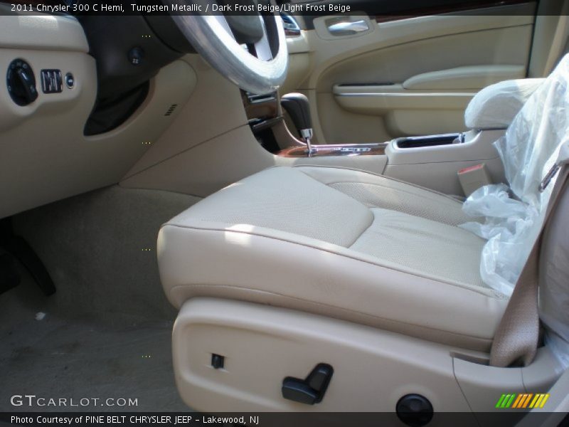 Tungsten Metallic / Dark Frost Beige/Light Frost Beige 2011 Chrysler 300 C Hemi
