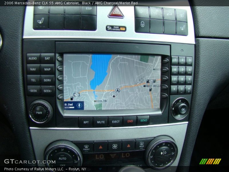 Navigation of 2006 CLK 55 AMG Cabriolet