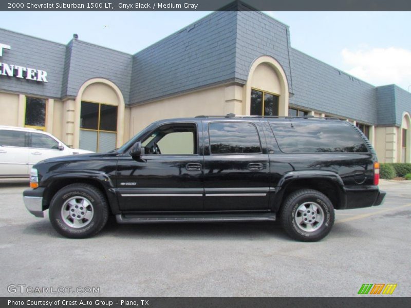 Onyx Black / Medium Gray 2000 Chevrolet Suburban 1500 LT