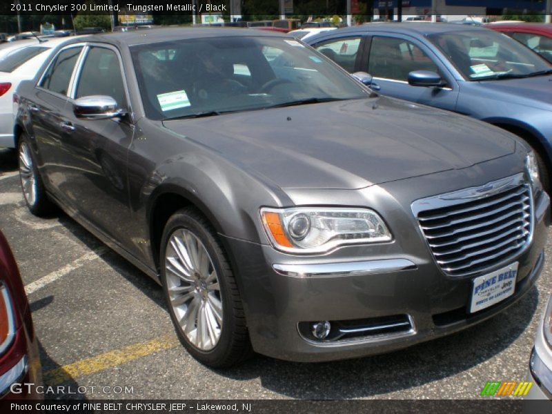 Tungsten Metallic / Black 2011 Chrysler 300 Limited