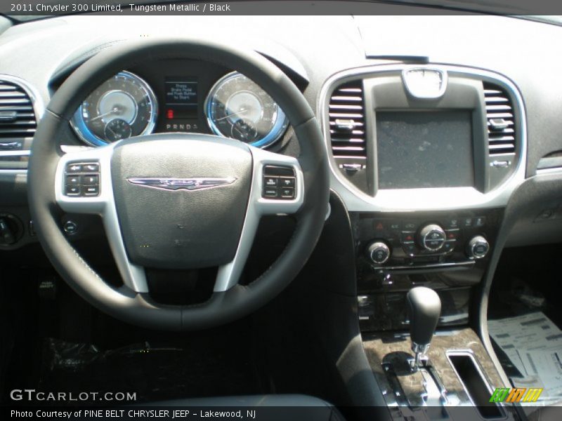 Tungsten Metallic / Black 2011 Chrysler 300 Limited