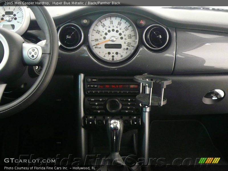 Hyper Blue Metallic / Black/Panther Black 2005 Mini Cooper Hardtop
