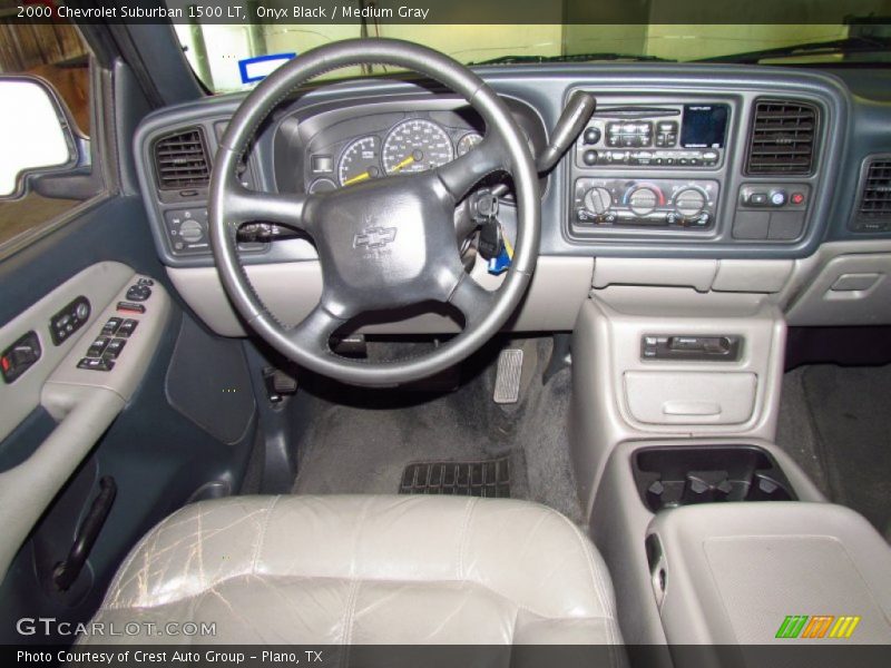 Onyx Black / Medium Gray 2000 Chevrolet Suburban 1500 LT